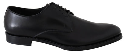 Dolce &amp;amp; Gabbana svarta läderskor SARTORIA handgjorda