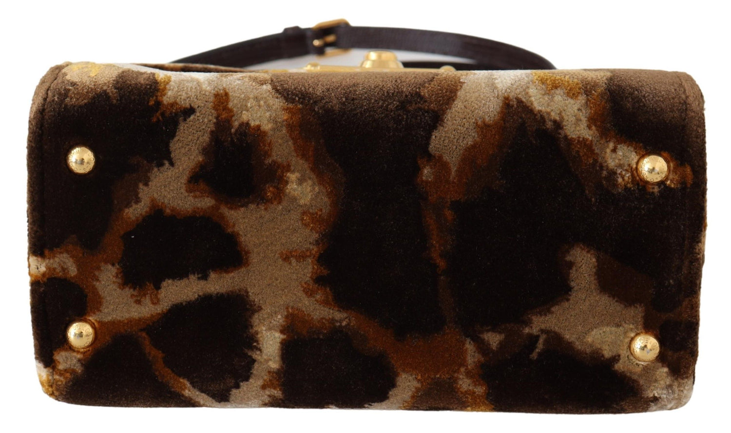 Dolce &amp;amp; Gabbana Brown Giraffe Crossbody Purse Borse VÄLKOMMEN Purse