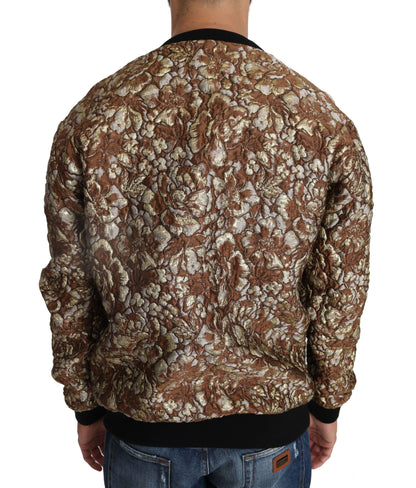 Dolce &amp;amp; Gabbana Flerfärgad MAMBO Jacquard Ananaspullover