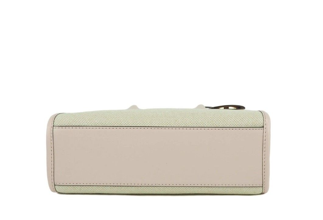Michael Kors Mirella Liten Puderblush Canvas Shopper Axelväska