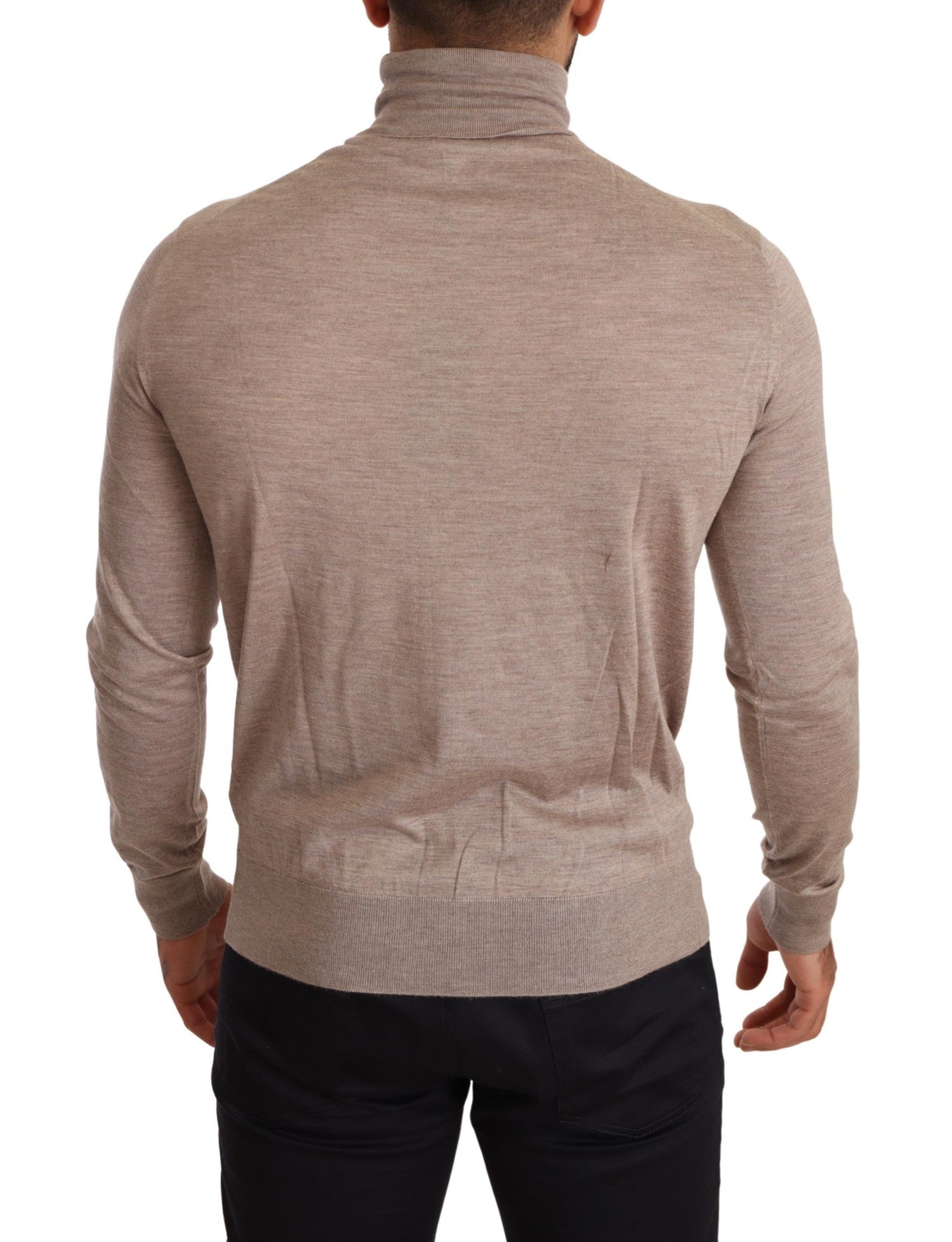 Dolce &amp;amp; Gabbana Beige Kashmir Polotröja