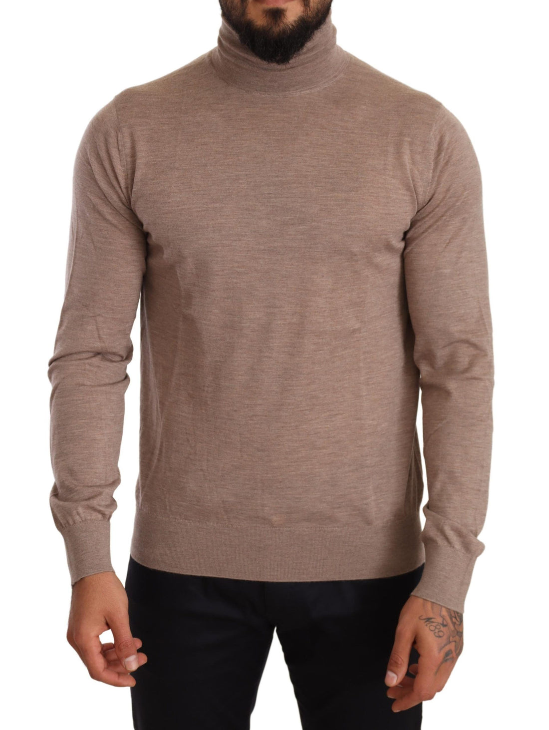 Dolce &amp;amp; Gabbana Brun Kashmir Polotröja