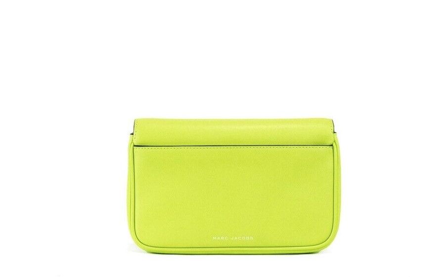 Marc Jacobs The J Marc Green Glow Slät Läder Axelremsväska