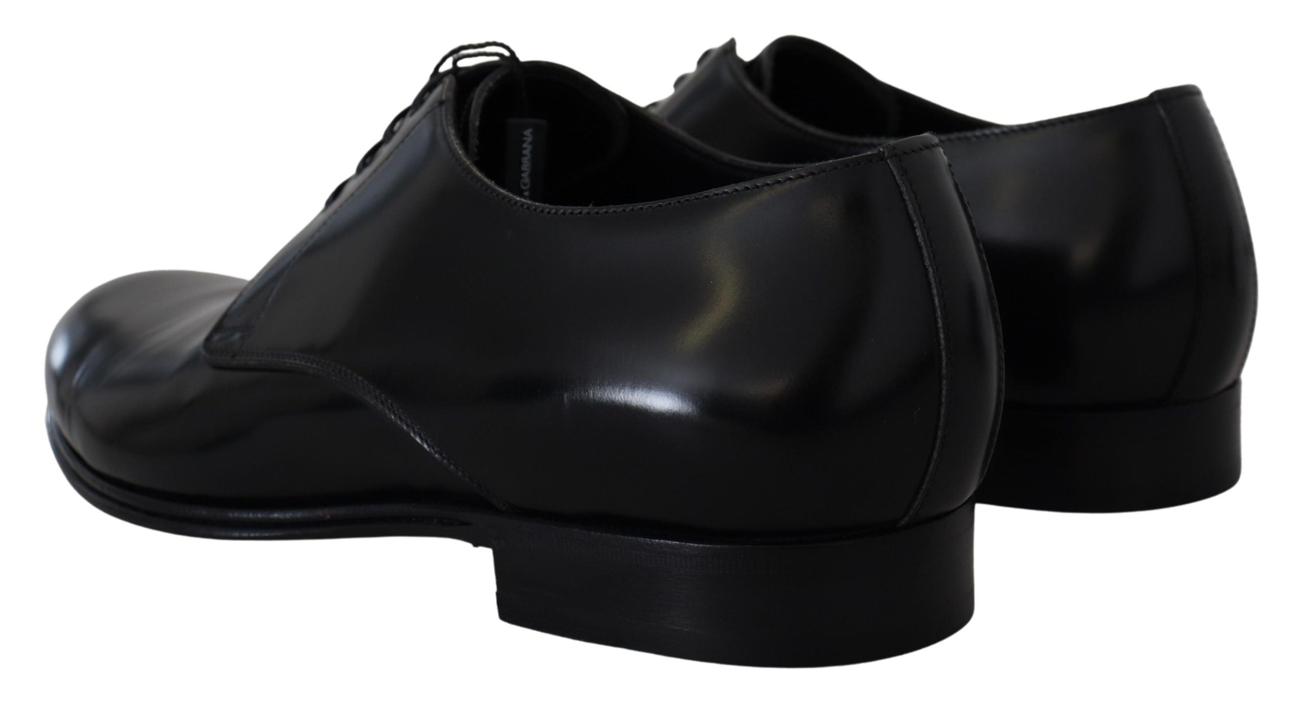 Dolce &amp;amp; Gabbana svarta läderskor