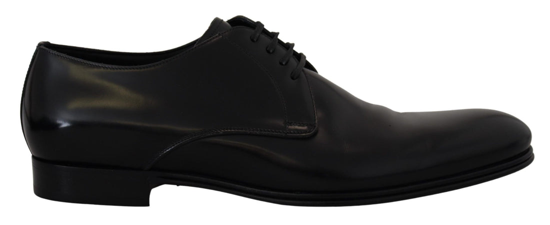 Dolce &amp;amp; Gabbana svarta läderskor