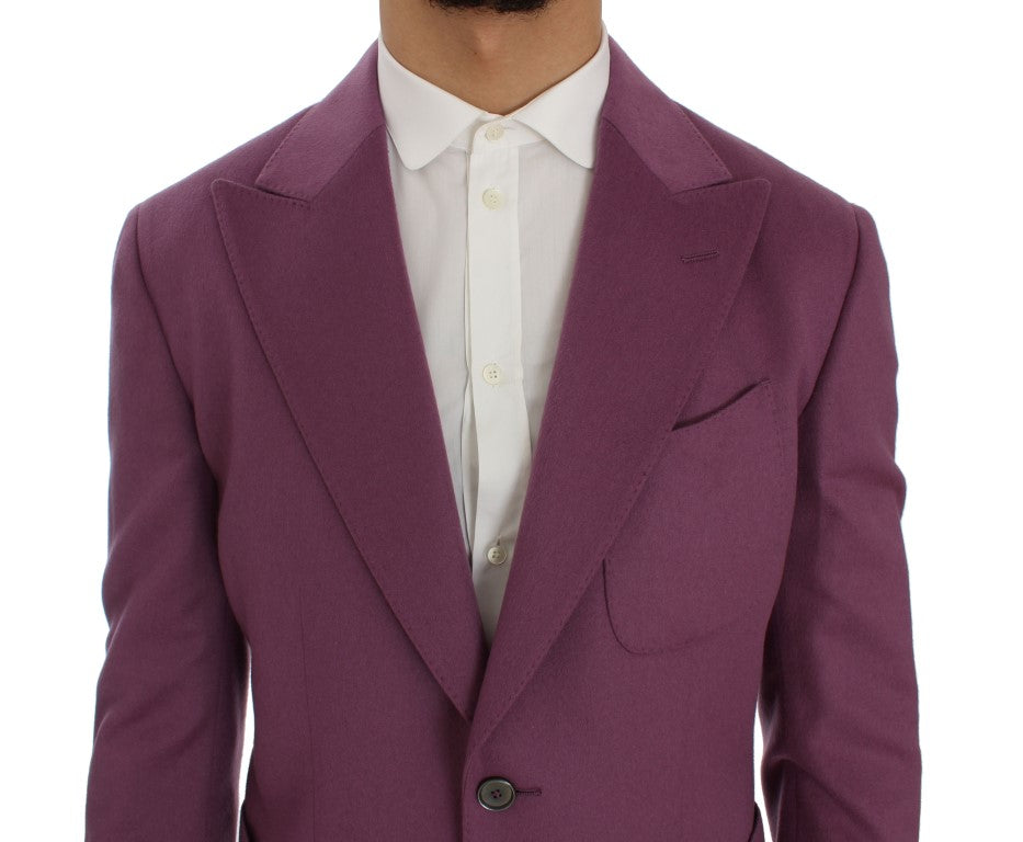 Dolce &amp;amp; Gabbana Lila Kashmir Slim Fit Kavaj