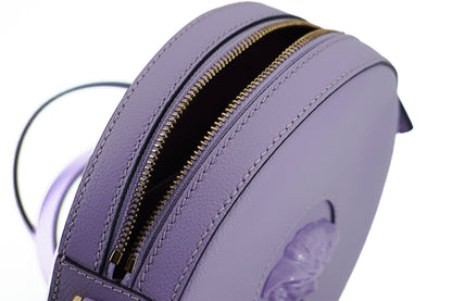 Versace Elegant Lila Rund Axelväska