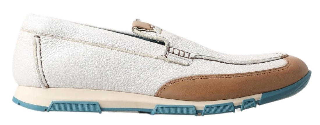 Dolce &amp;amp; Gabbana Vita Läderloafers Mockasiner Skor