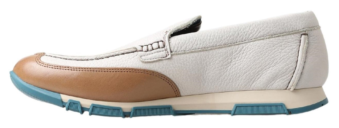 Dolce &amp;amp; Gabbana Vita Läderloafers Mockasiner Skor