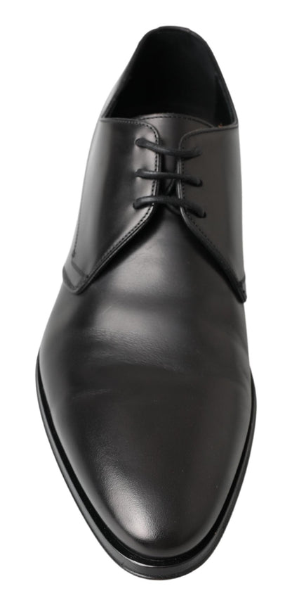 Dolce &amp;amp; Gabbana Svarta Derby Formella Skor