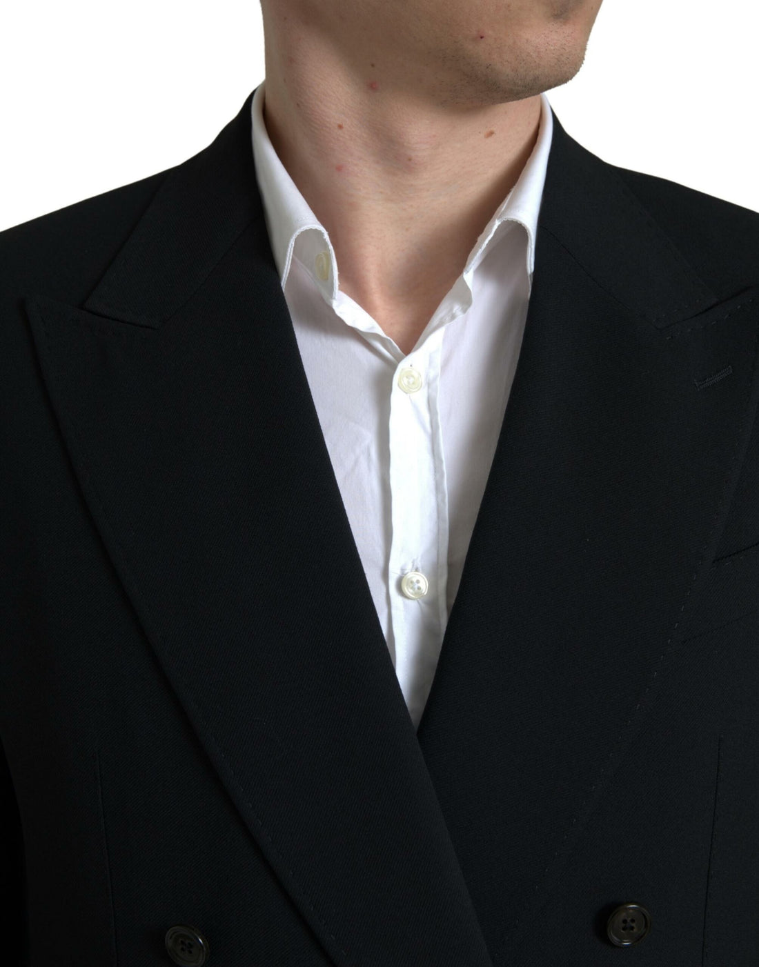 Dolce &amp;amp; Gabbana Svart 2-delad dubbelknäppt kostym från SICILIA