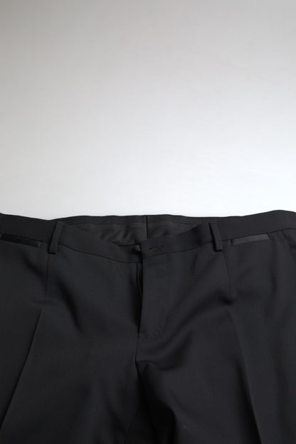 Dolce &amp;amp; Gabbana Svart 2-delad enkelknäppt MARTINI-kostym