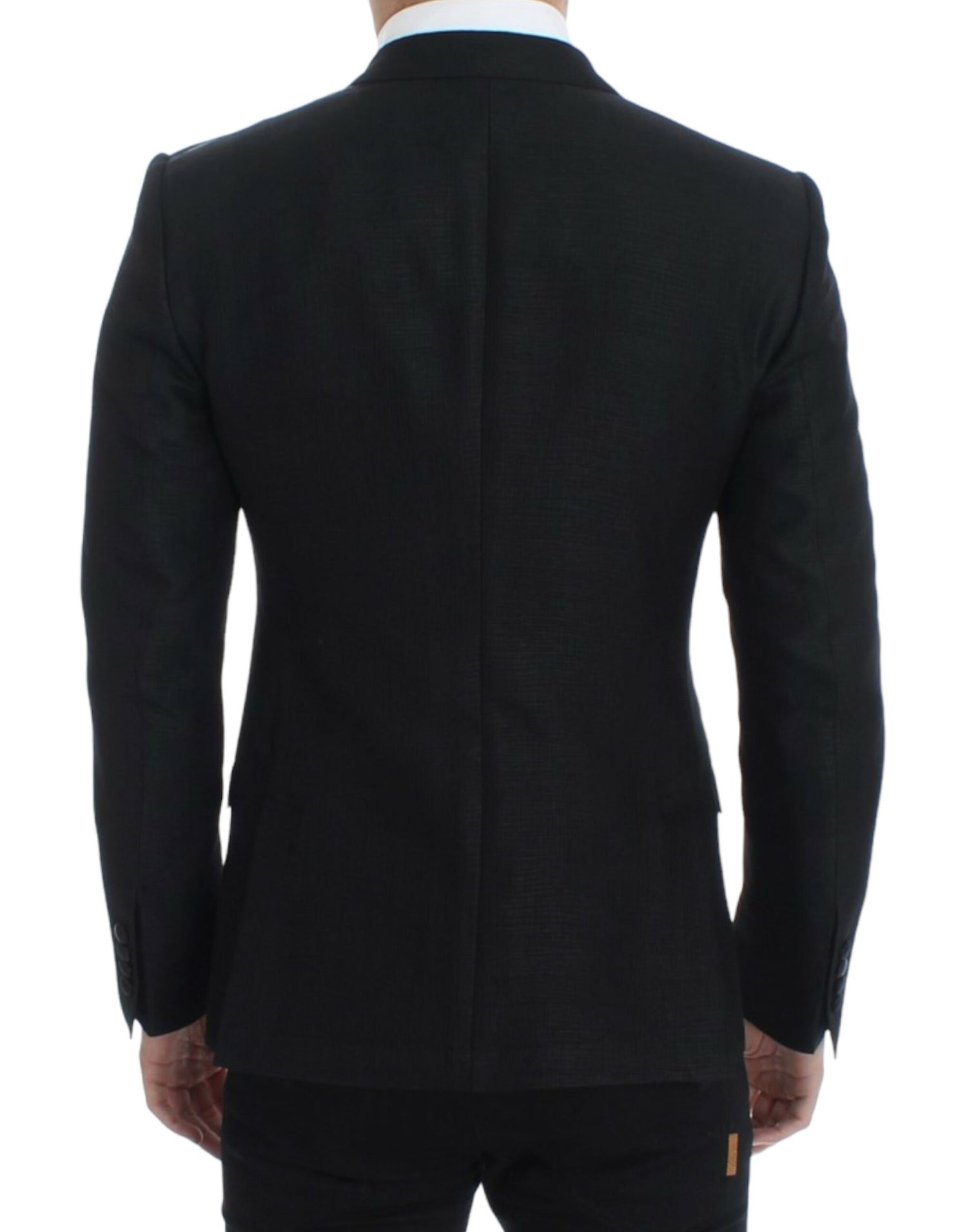Dolce &amp;amp; Gabbana Svart ull MARTINI smal kavaj