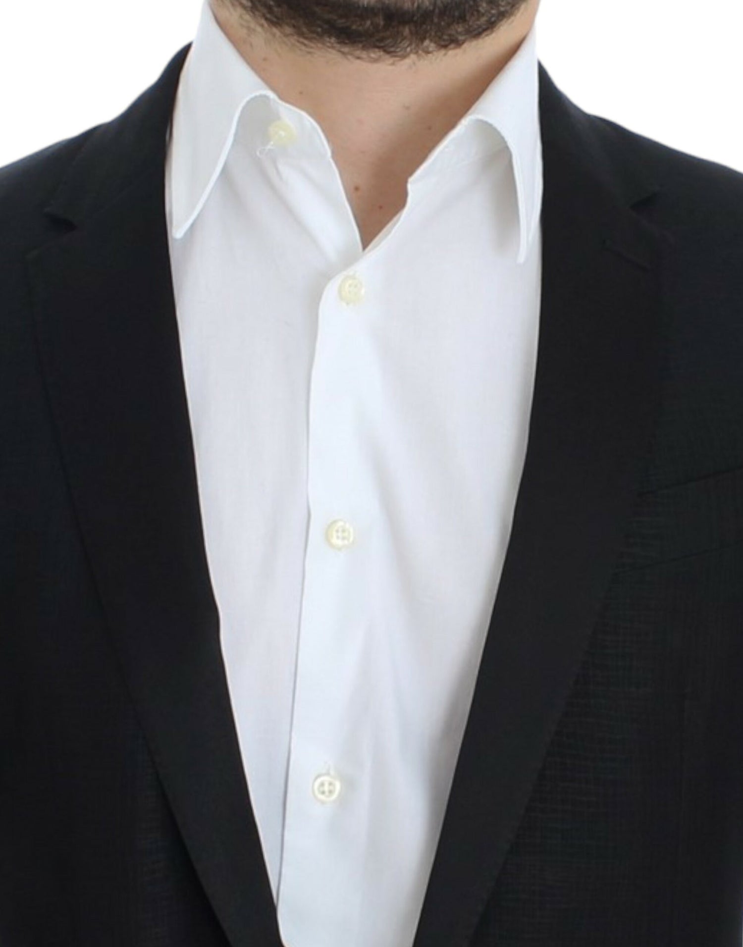 Dolce &amp;amp; Gabbana Svart ull MARTINI smal kavaj