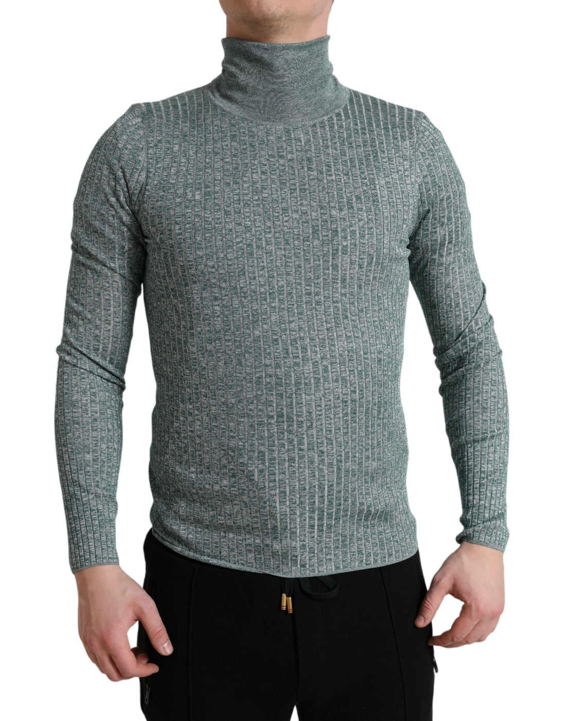 Dolce &amp;amp; Gabbana Grön Polyester Polotröja