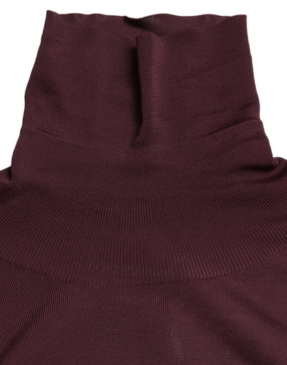 Dolce &amp;amp; Gabbana Rödbrun Viskos Polotröja