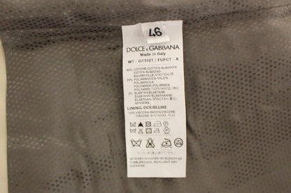 Dolce &amp;amp; Gabbana Beige Bomullsstretchig Klänning Västkavaj