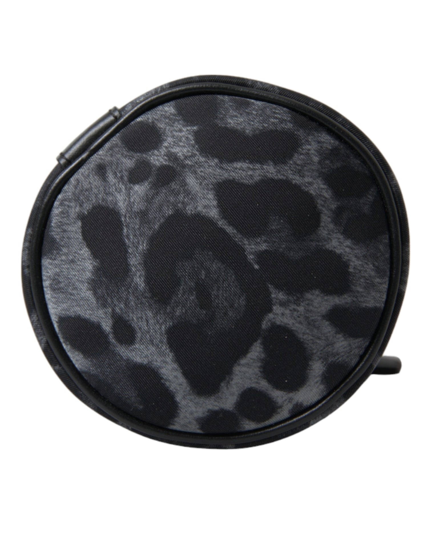 Dolce &amp;amp; Gabbana Svart Leopard Rund Smal Tote Flaskhållarväska