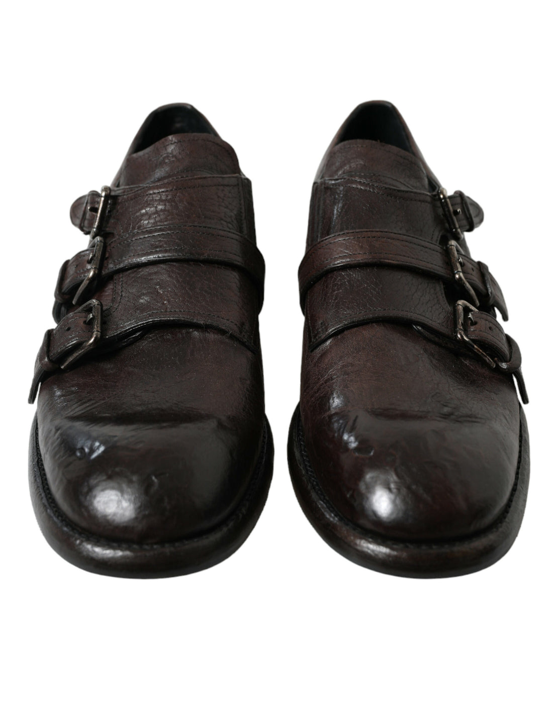 Dolce &amp;amp; Gabbana Bruna Läderremmar Formella Skor