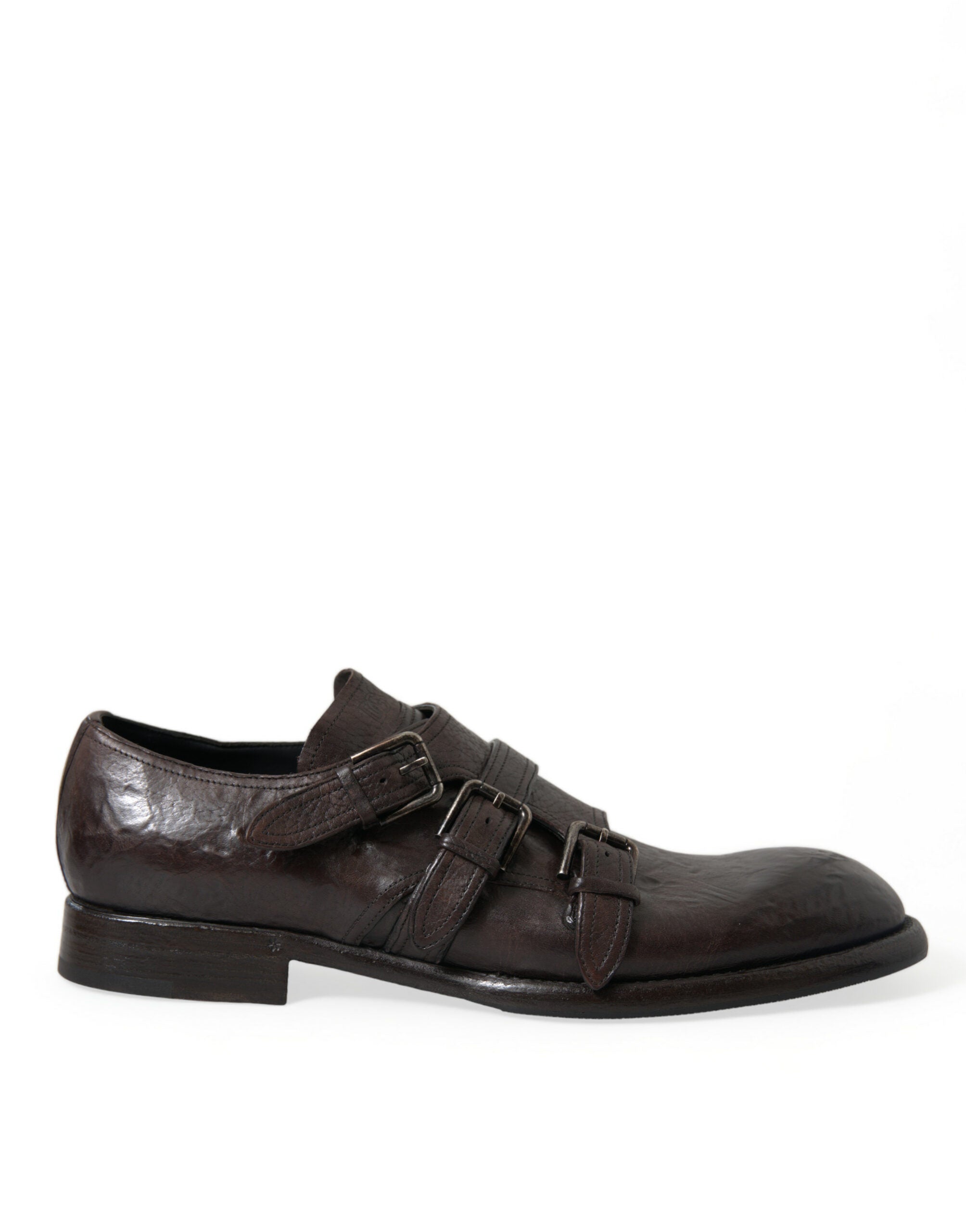 Dolce &amp;amp; Gabbana Bruna Läderremmar Formella Skor