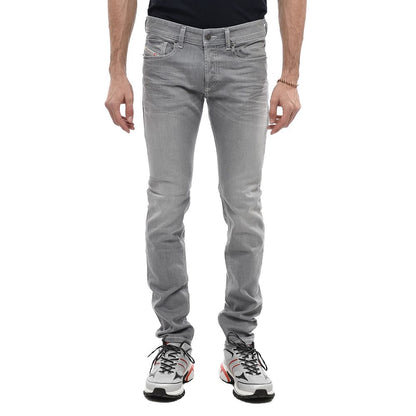 Diesel Grå Bomullsjeans &amp;amp; Byxor