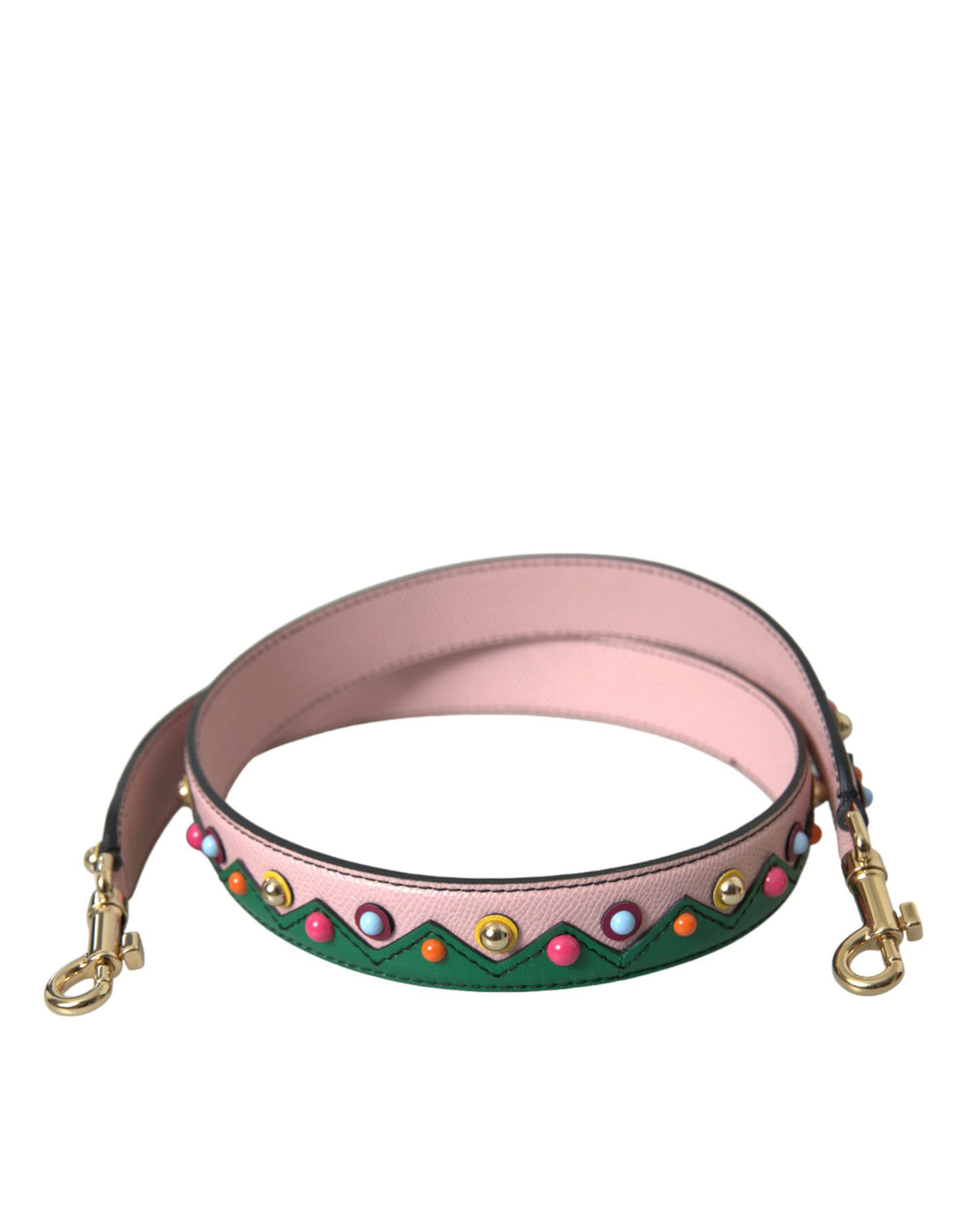 Dolce &amp;amp; Gabbana Rosa Läderväska Tillbehör Axelrem