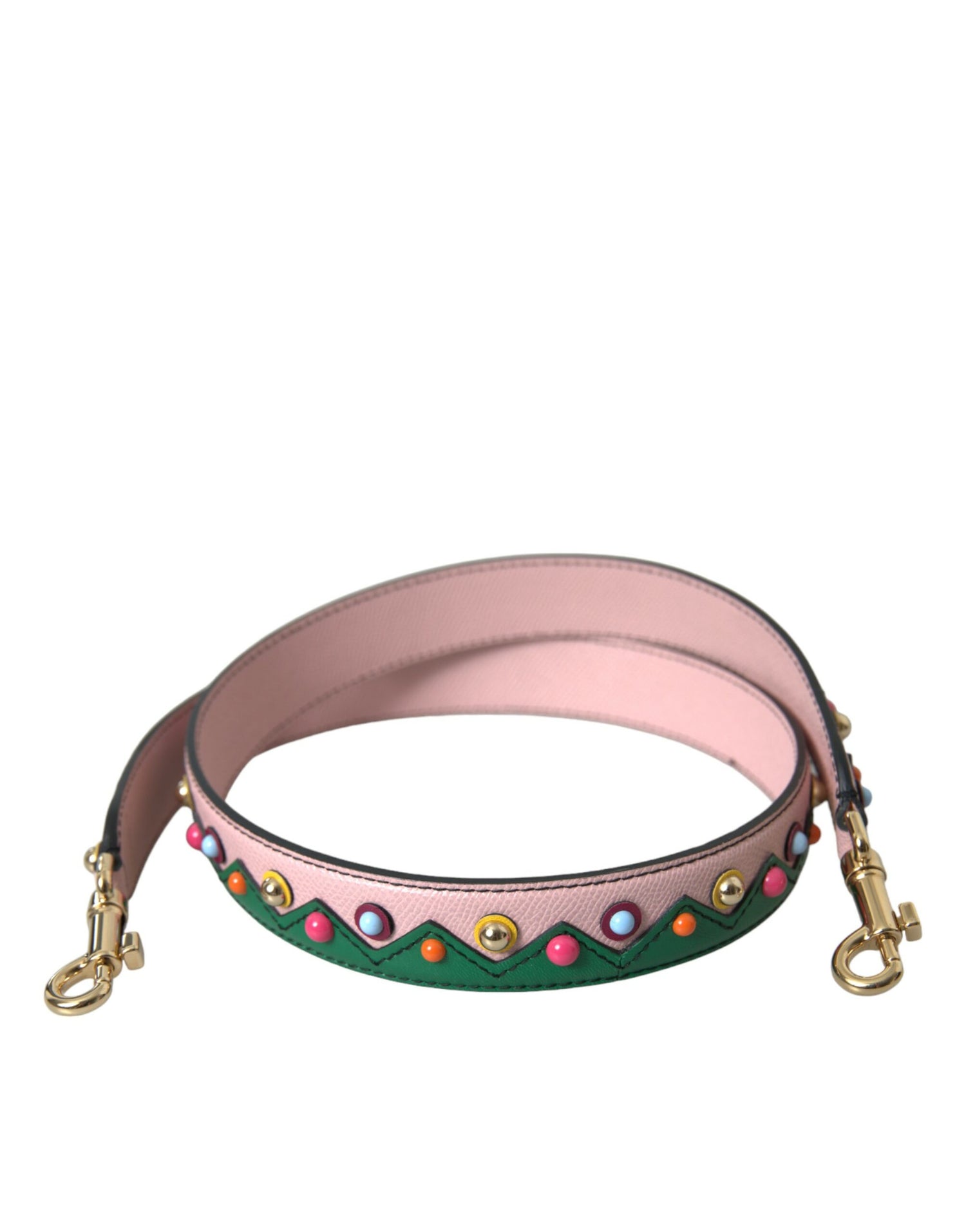 Dolce &amp;amp; Gabbana Rosa Läderväska Tillbehör Axelrem