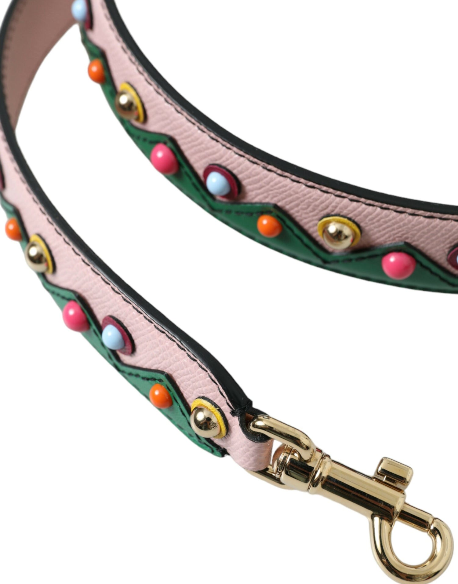 Dolce &amp;amp; Gabbana Rosa Läderväska Tillbehör Axelrem