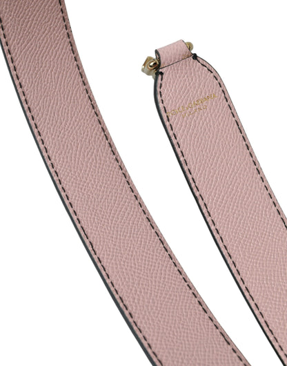 Dolce &amp;amp; Gabbana Rosa Läderväska Tillbehör Axelrem