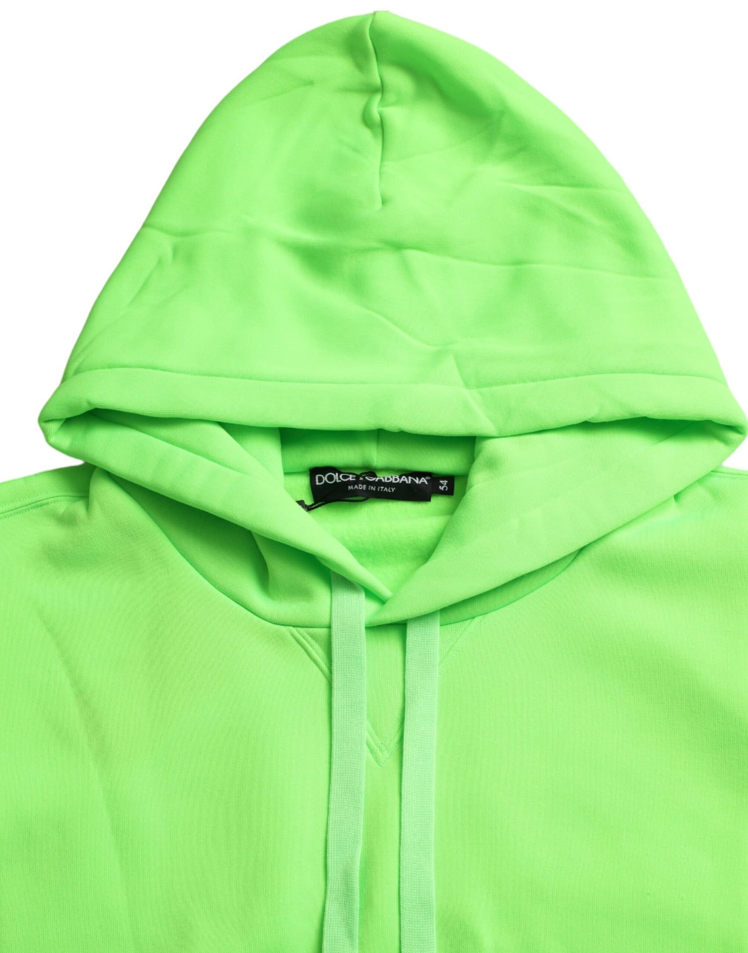 Dolce &amp;amp; Gabbana Neongrön Huvtröja
