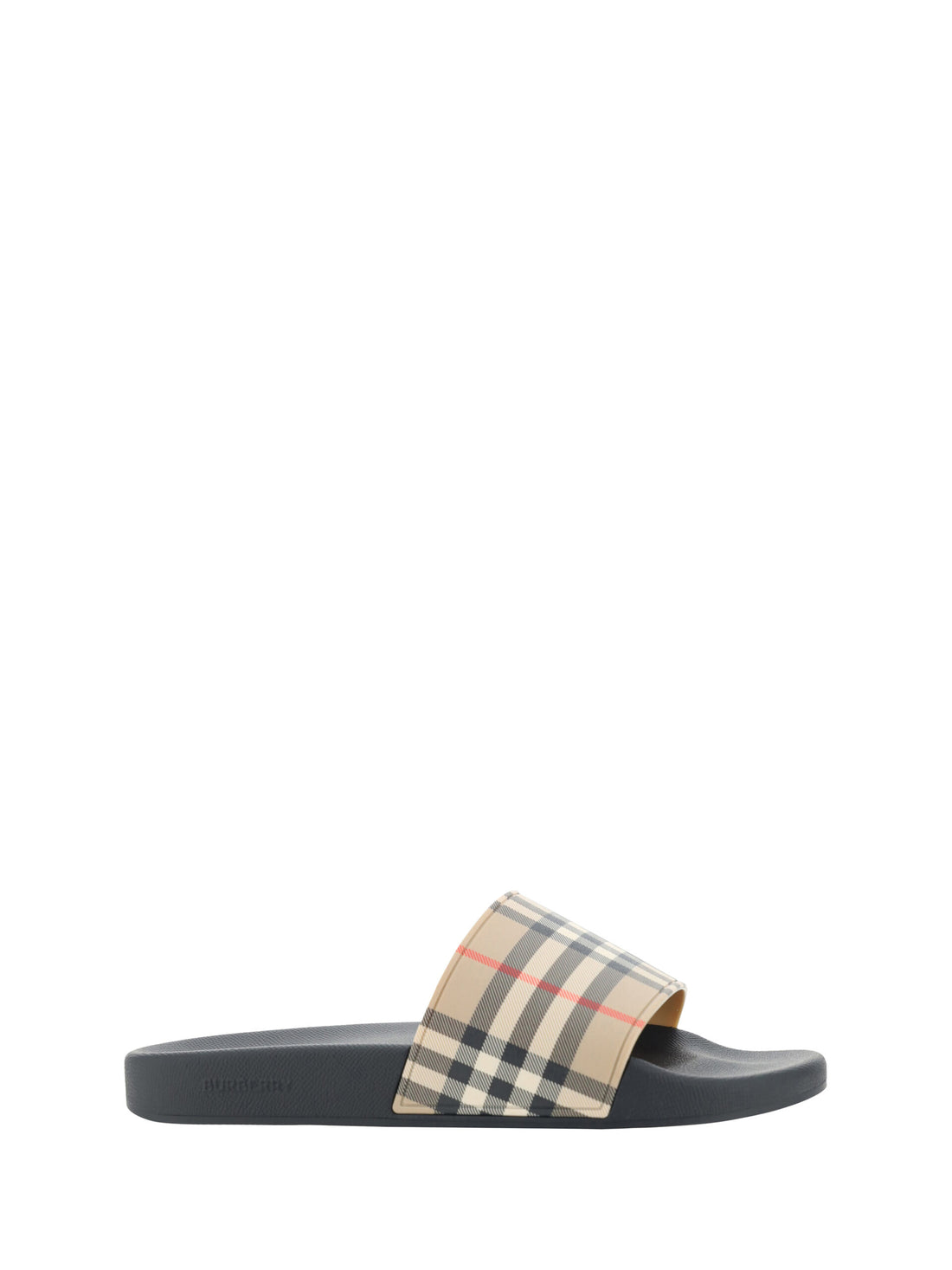 Burberry Bruna Gummi Slidesandaler