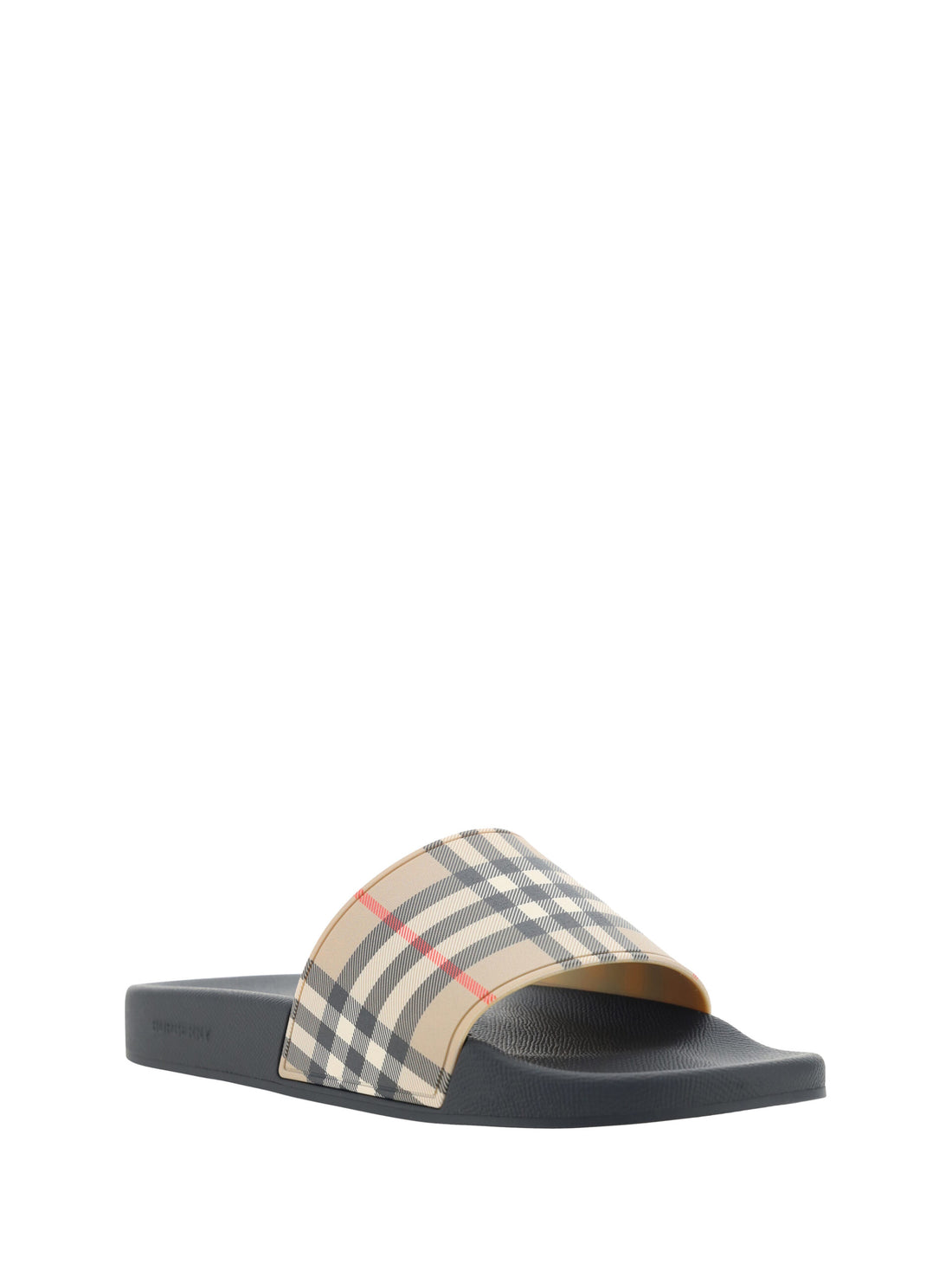 Burberry Bruna Gummi Slidesandaler