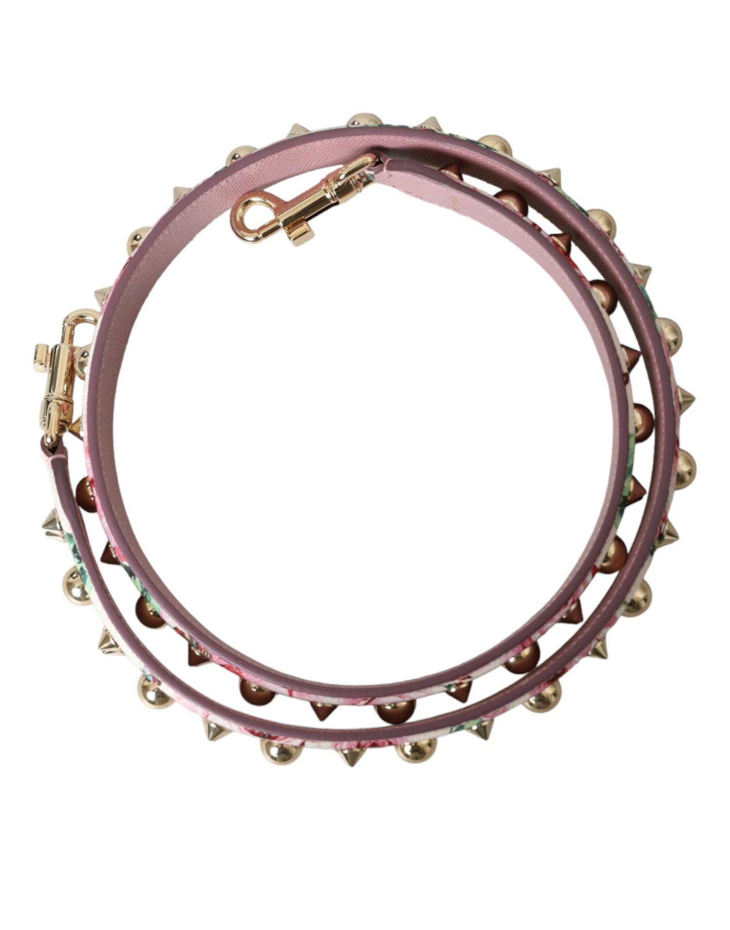Dolce &amp;amp; Gabbana Rosa Blommig Handväska Tillbehör Axelrem