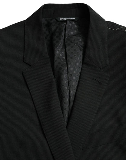 Dolce &amp;amp; Gabbana Blå MARTINI Sjal Enkelknäppt Kavaj