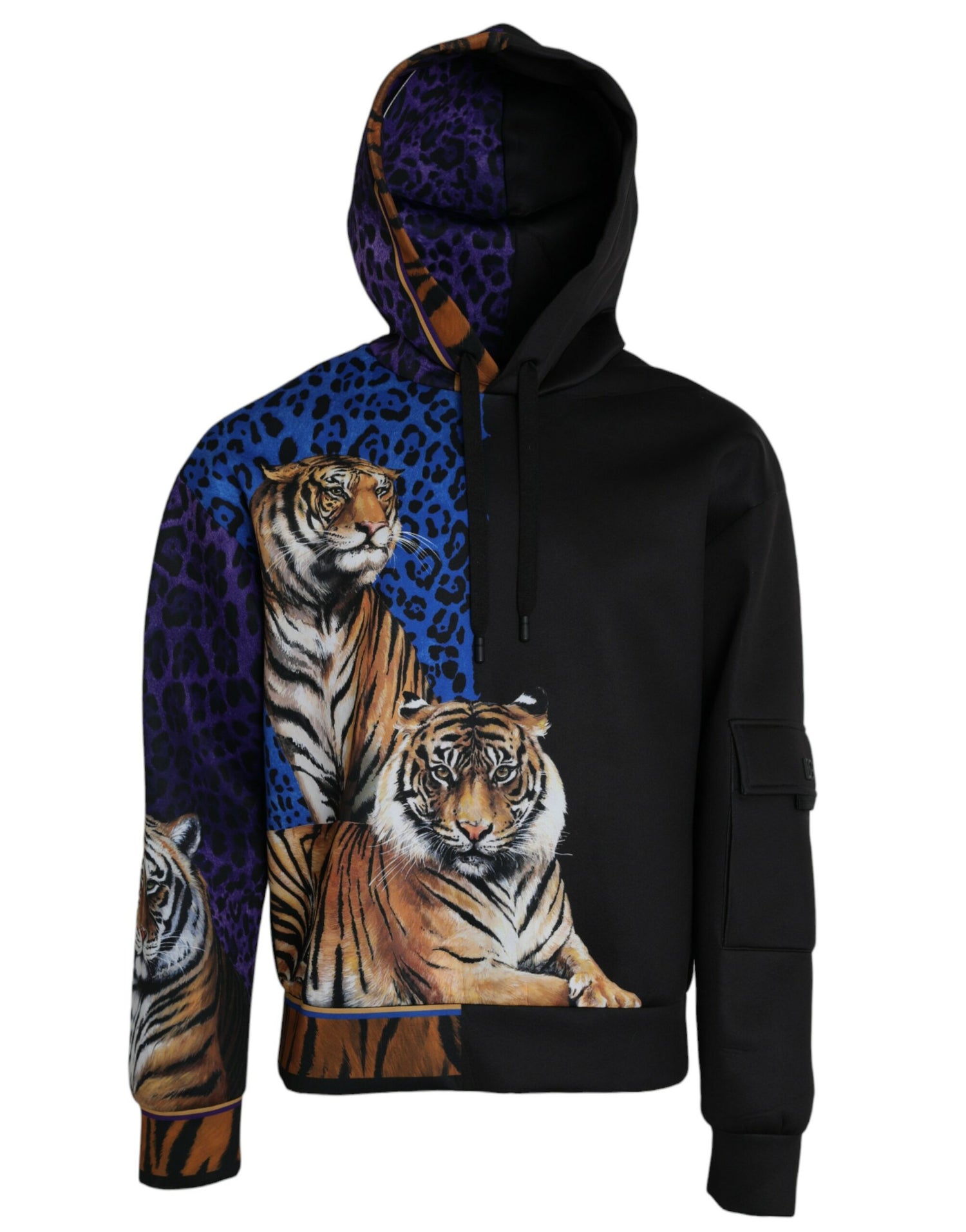 Dolce &amp;amp; Gabbana Flerfärgad Tiger Hooded Sweatshirt