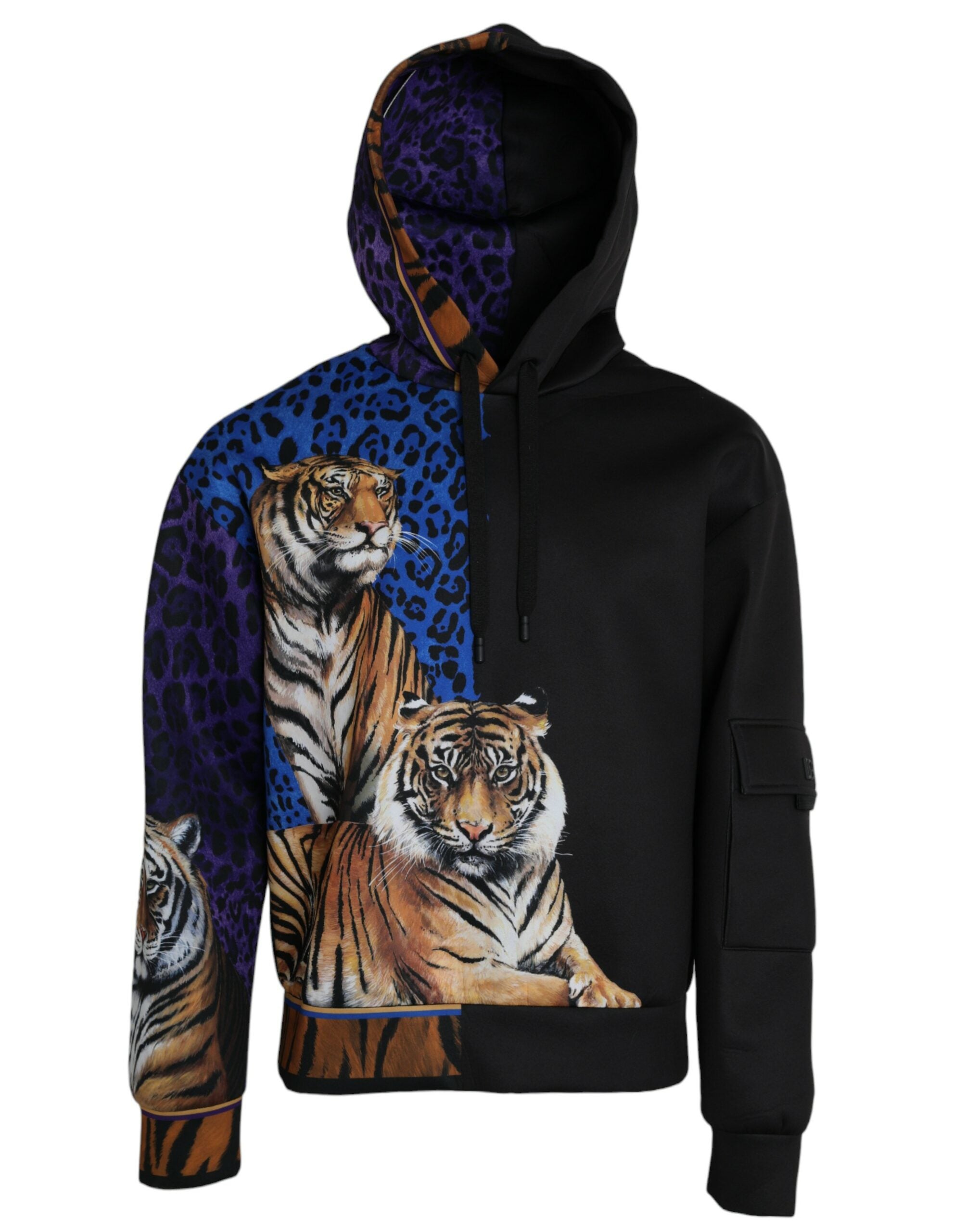 Dolce &amp;amp; Gabbana Flerfärgad Tiger Hooded Sweatshirt
