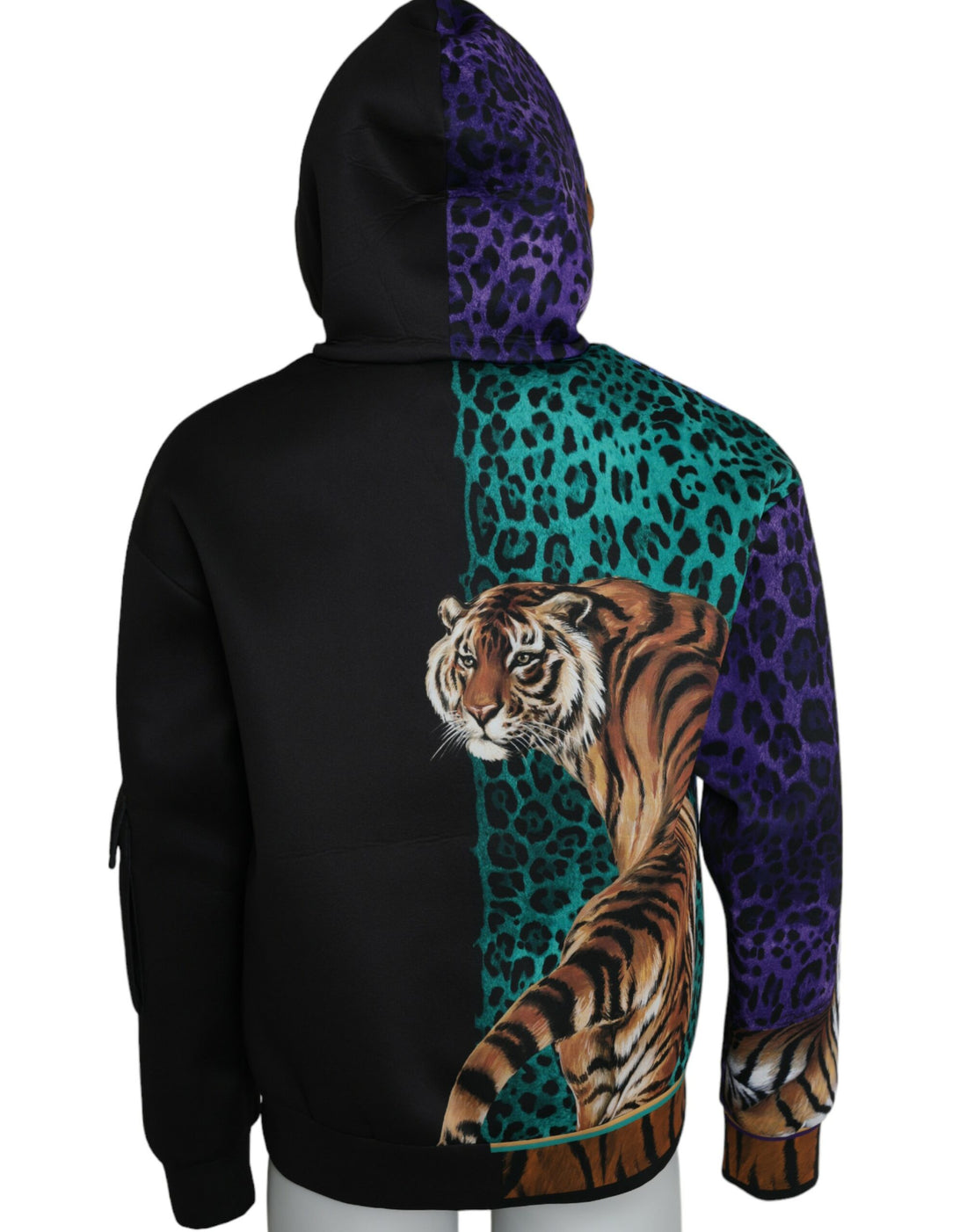 Dolce &amp;amp; Gabbana Flerfärgad Tiger Hooded Sweatshirt