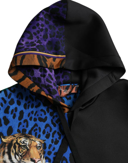 Dolce &amp;amp; Gabbana Flerfärgad Tiger Hooded Sweatshirt