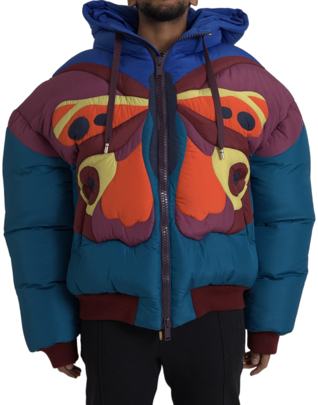 Dolce &amp;amp; Gabbana Flerfärgad Fjärilslucka med Täckjacka