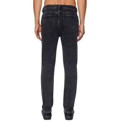 Diesel svarta bomullsjeans och byxor