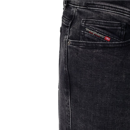 Diesel svarta bomullsjeans och byxor