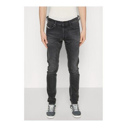 Diesel svarta bomullsjeans och byxor