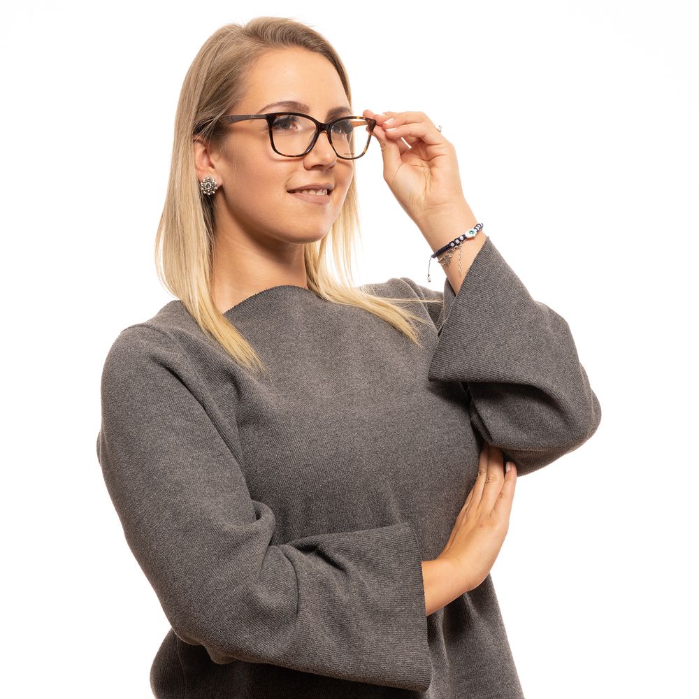 Polisbruna optiska bågar för kvinnor