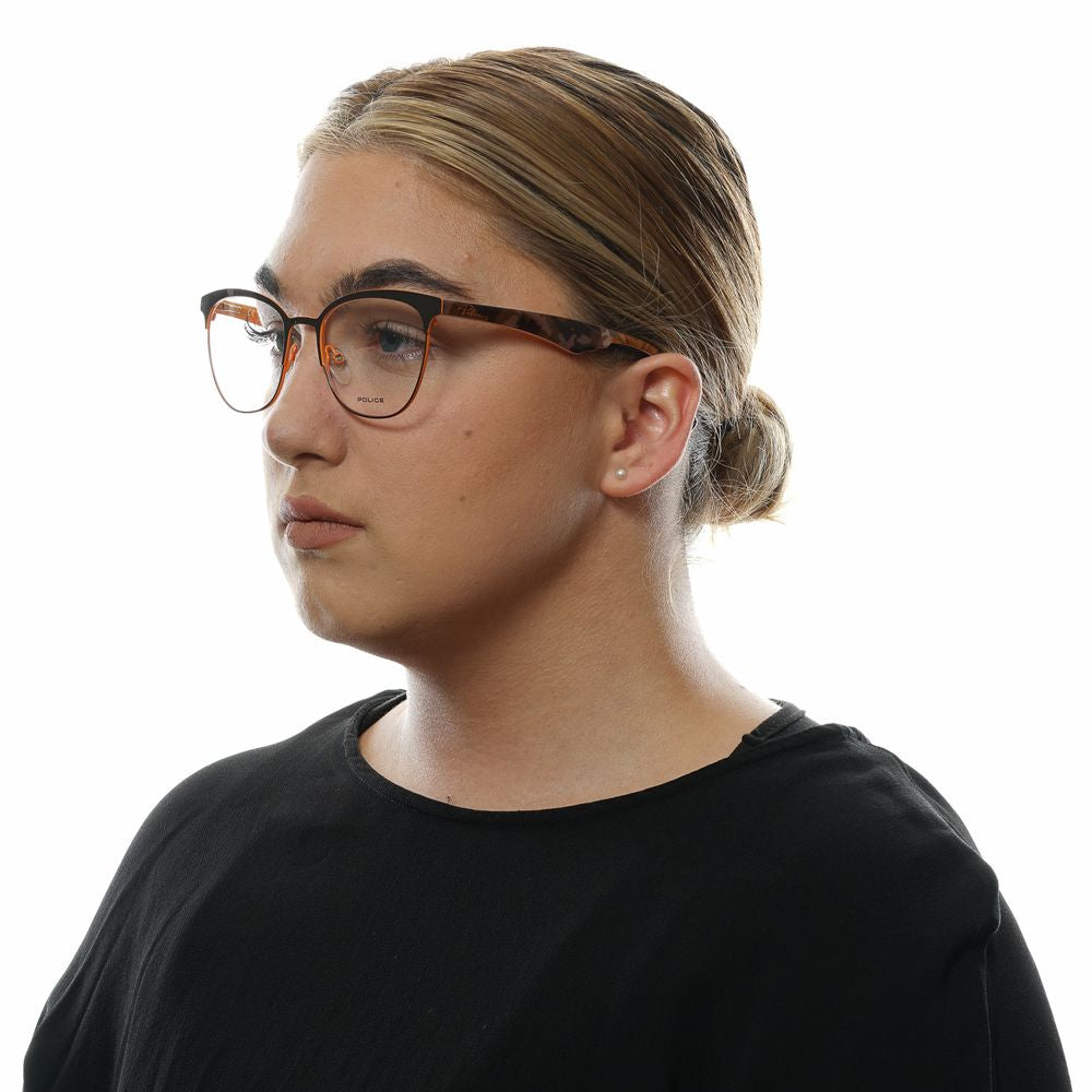 Polisbruna optiska bågar för kvinnor