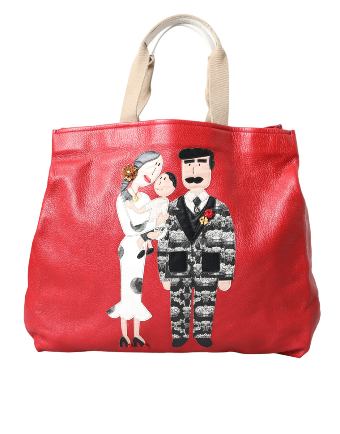 Dolce &amp;amp; Gabbana Röd Läder 
