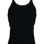 Dolce &amp;amp; Gabbana Svart Linne Ärmlös Underkläder Herr T-shirt