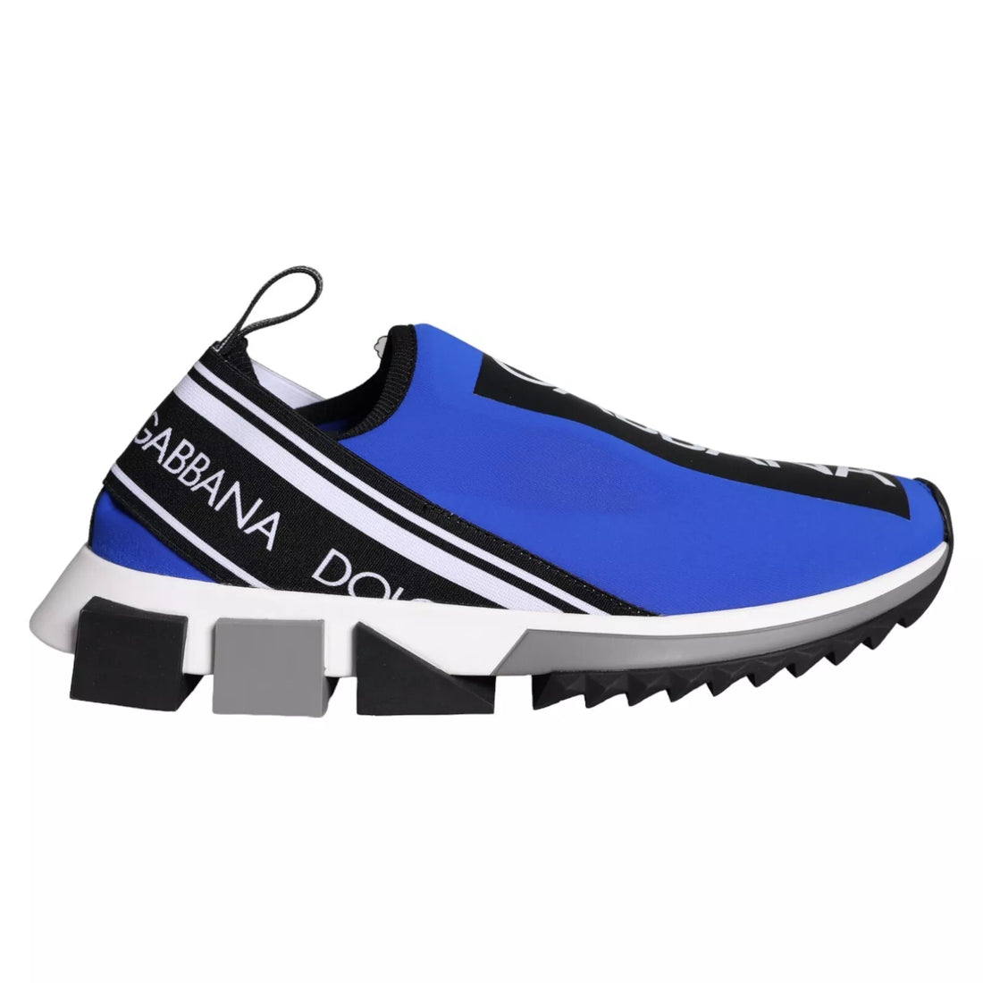Dolce &amp;amp; Gabbana Blå Logotyp Låga Sorrento Sneakers Skor