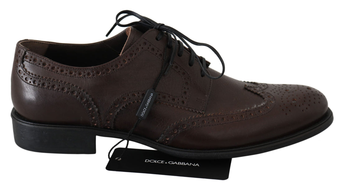 Dolce &amp;amp; Gabbana Bruna Läder Brogue Derby Finskor