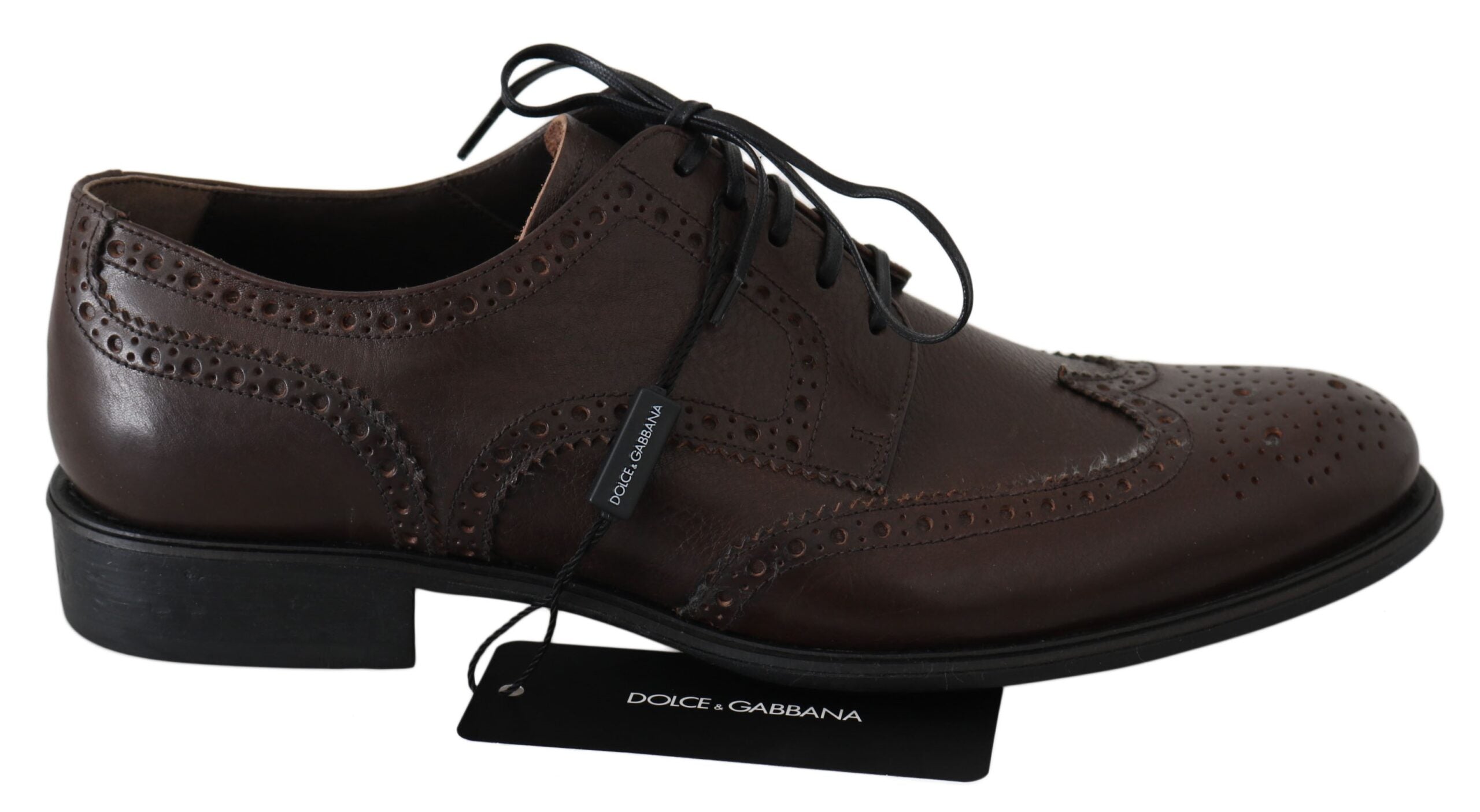Dolce &amp;amp; Gabbana Bruna Läder Brogue Derby Finskor