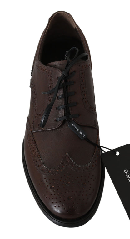 Dolce &amp;amp; Gabbana Bruna Läder Brogue Derby Finskor